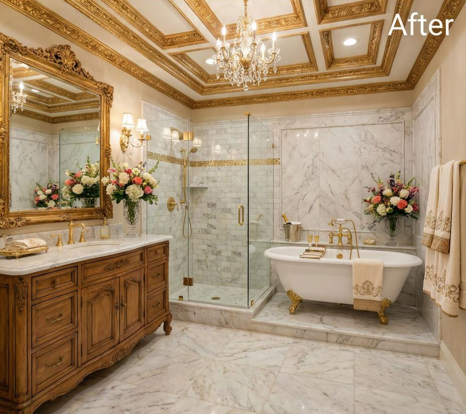 Marble & gold, after; original uploaded photograph